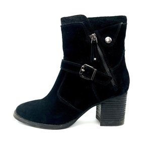 Black Suede Ankle Boots